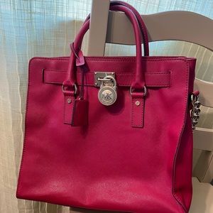 Michael Kors Hamilton Large Saffiano Leather Bag